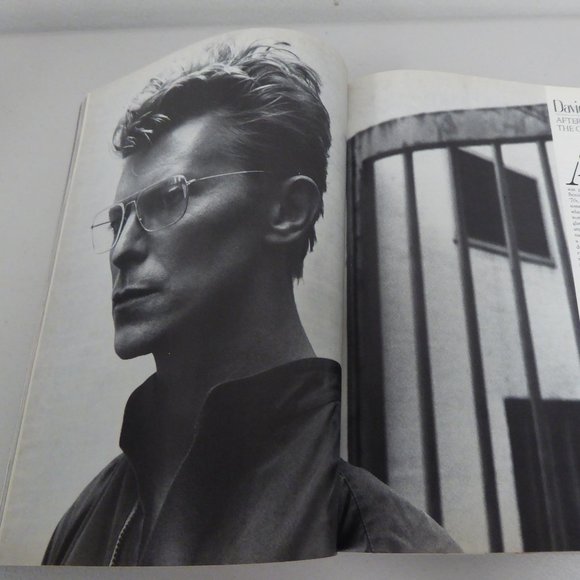 VANITY FAIR MAGAZINE MAY 1983 DAVID Bowie HOCKNEY - Picture 2 of 8